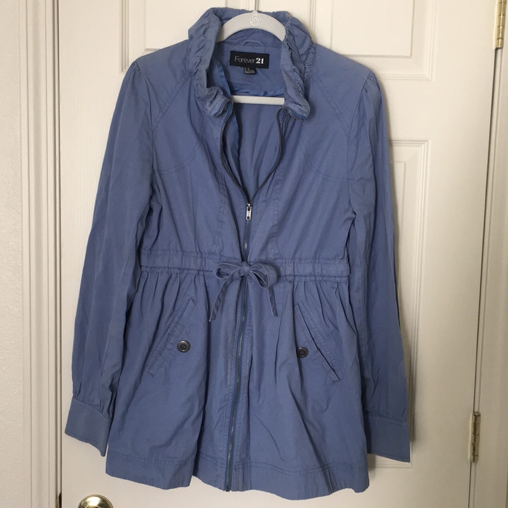 Blue coat/jacket!